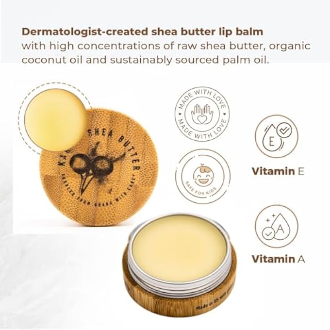 KARITE BAUME  LVRES NOURISHING LIP BALM - INTENSE LIP MOISTURIZER FOR DRY LIPS, ORGANIC JOJOBA & ROSEHIP OIL BLEND, DERMATOLOGIST-FORMULATED & APPROVED, CRUELTY-FREE & HYPOALLERGENIC - Image 2